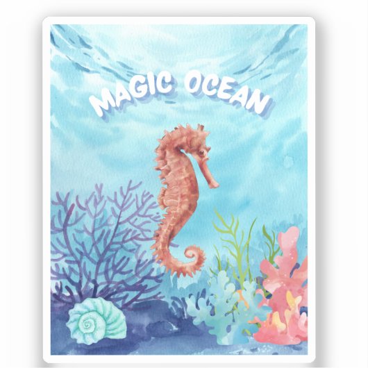 海 シール (正面)