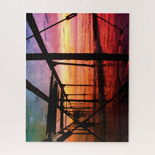 海 ジグソーパズル (縦)