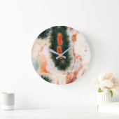 海·ジャスパー·ストーンがマダガスカルで発見 ラージ壁時計 (ホーム)