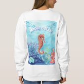 海 スウェットシャツ (裏面)