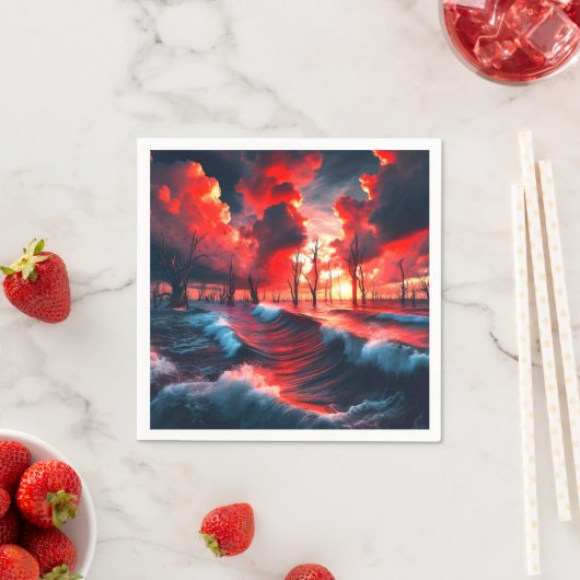 海 スタンダードカクテルナプキン (インサイチュ)