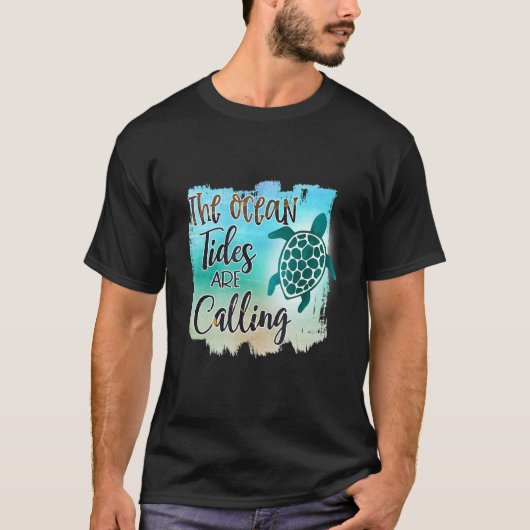 海・タイドがグラフィック・テーマを呼び出している Tシャツ (正面)