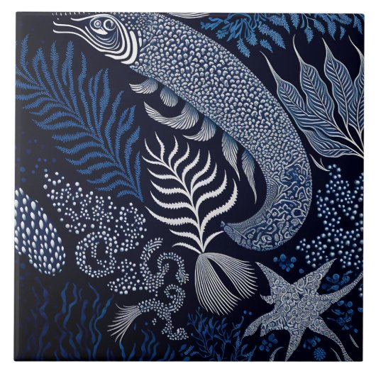 海 タイル (正面)