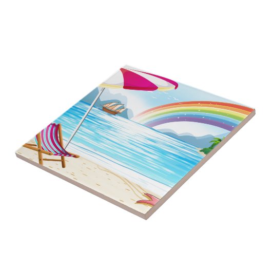 海 タイル (側面)