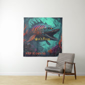 海 タペストリー (インサイチュ)