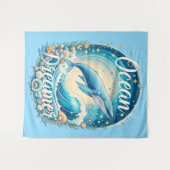 海 タペストリー (正面(横))