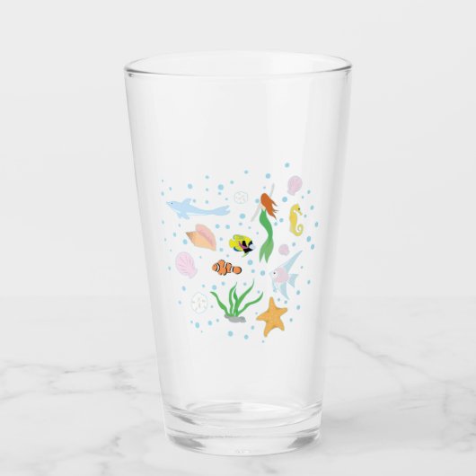 海 タンブラーグラス (正面)