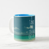 海 ツートーンマグカップ (正面左)