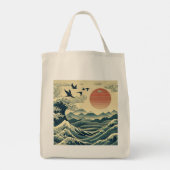 海 トートバッグ (裏面)