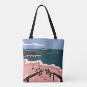海 トートバッグ (裏面)