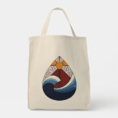 海 トートバッグ (裏面)