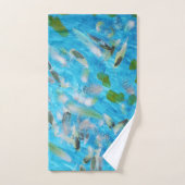 海 バスタオルセット (ハンドタオル)