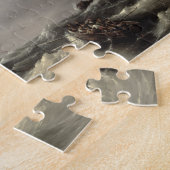 海(パネルの油)の嵐 ジグソーパズル (側面)