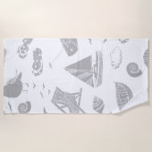 海 ビーチタオル (正面)