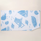 海 ビーチタオル (正面)