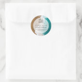 海/ビーチレンタルプロパティマネージャカスタムの写真 ラウンドシール (バッグ)