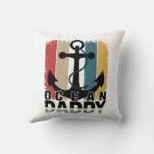 海 | ビーチ航海の用化粧枕 クッション (裏面)