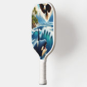 海 ピックルボールラケット (左)