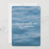 海&ブルーシーボート結婚ズ 招待状 (裏面)