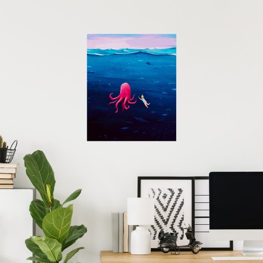 海 ポスター (ホームオフィス)