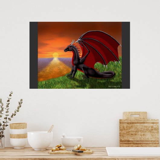 海 ポスター (キッチン)