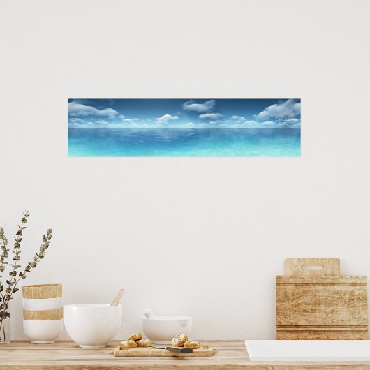 海 ポスター (キッチン)