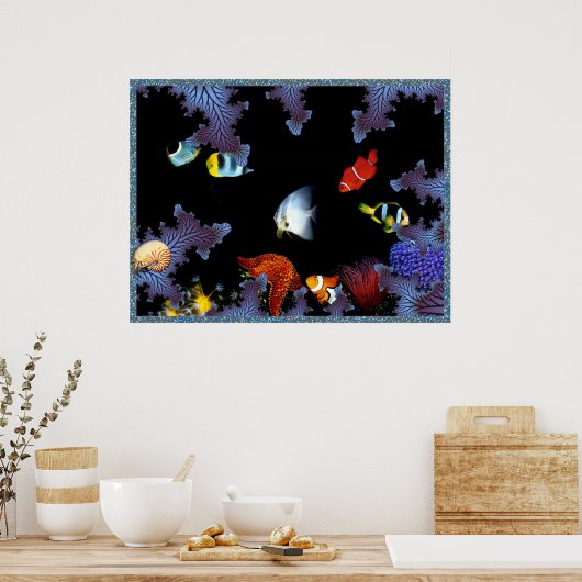 海 ポスター (キッチン)