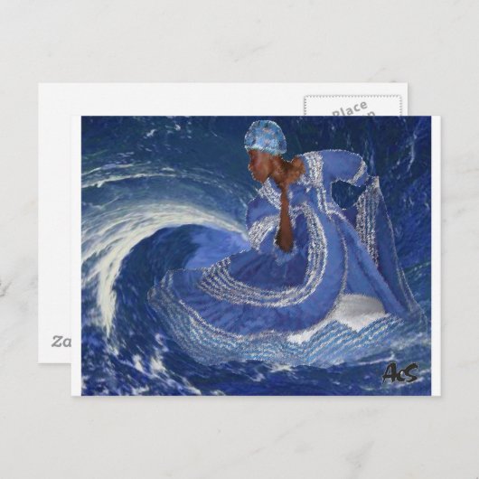 海 ポストカード (正面/裏面)