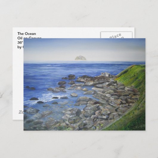 海 ポストカード (正面/裏面)