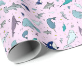 海 ラッピングペーパー (ロールコーナー)