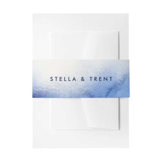 海/ラップバンのまわりにド 招待状ベリーバンド (正面例)