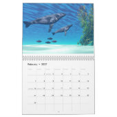 海·ワールド·カレンダー：クジラ カレンダー (2月 2027)