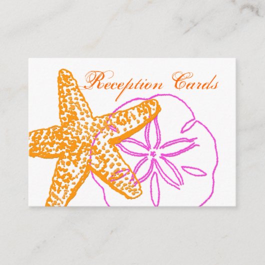 『海』、囲いのカード、チャビー·名刺 エンクロージャーカード (正面)