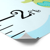 海/女の子の成長チャートの下保に8 x 44! ポスター (角)