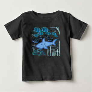 海、幼児、ジャージモダンーTシャ素晴らしツ ベビーTシャツ