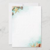 海 招待状 (正面)