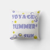 海、旅行、夏 クッション (正面)