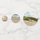 海，波と砂丘 –  コンフェッティ (裏面)