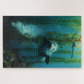 海/海の下で、海草、アシカ ジグソーパズル (横)