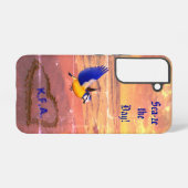 海 – 海鳥の愛 SAMSUNG GALAXYケース (裏面横)