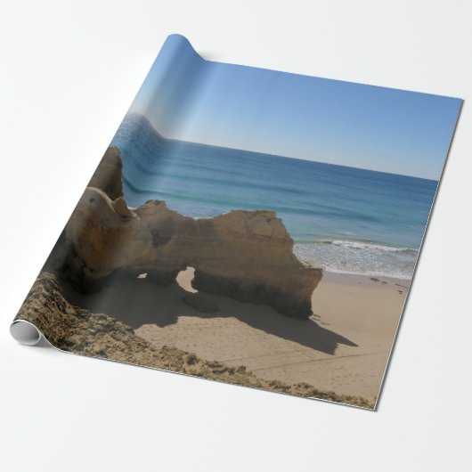 海，海，水，自然，風景，ビーチ, ラッピングペーパー (アンロールド)