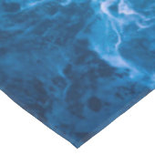 海 – 濃い青の波 テーブルクロス (アングル)