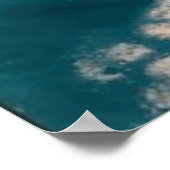 海 – 素晴らし海波とサーフアドベンチャー ポスター (角)