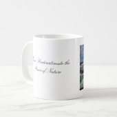 海-自然の力 コーヒーマグカップ (正面左)