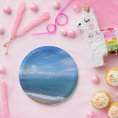 海,自然，水，空，旅行，ビーチ, ペーパープレート (パーティー)