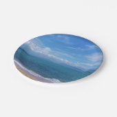 海,自然，水，空，旅行，ビーチ, ペーパープレート (アングル)