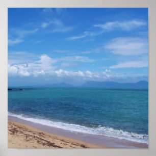 海,自然,水,空,旅行,ビーチ, ポスター