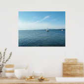 海、船、空 ポスター (キッチン)