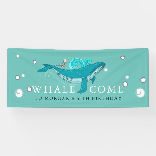 海 |誕生日バナー 横断幕 (横)