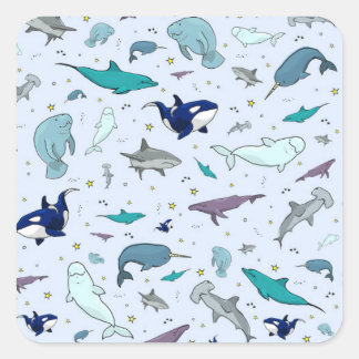 海(青) スクエアシール